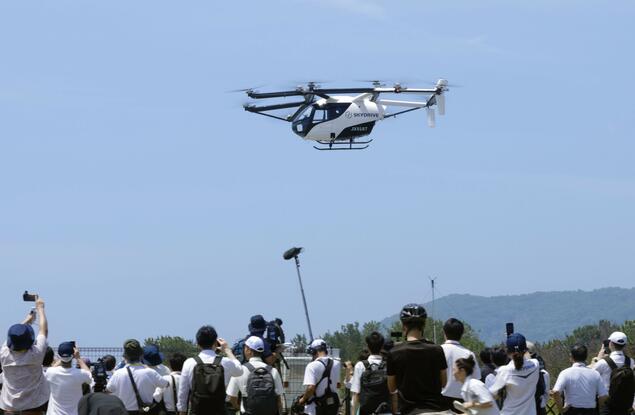 SkyDrive completes high-speed flying car eVTOL demonstration in Yamaguchi Prefecture